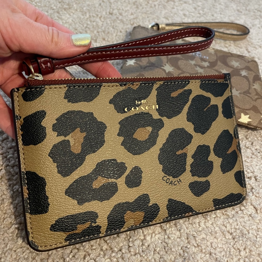 Coach wristlets